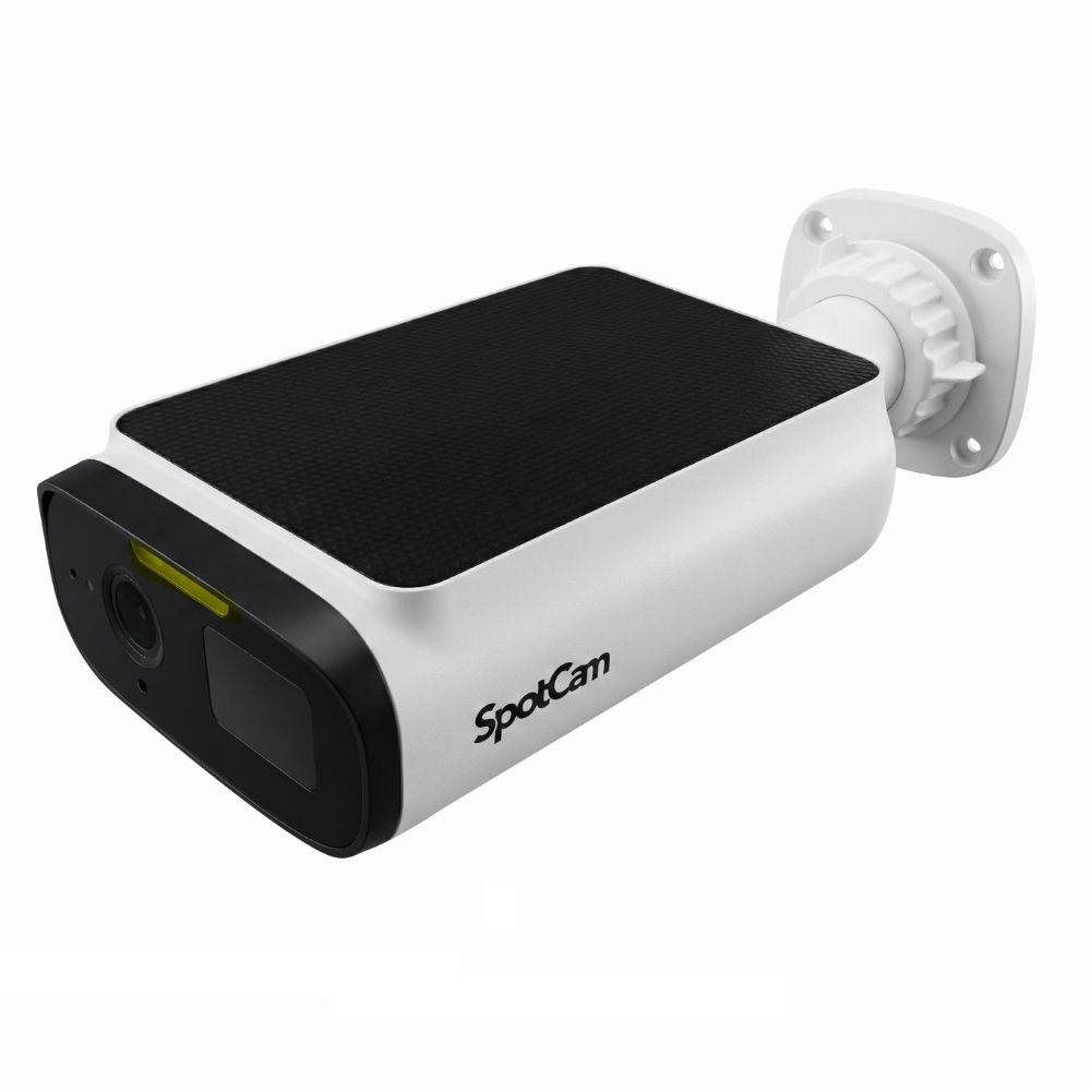 SpotCam Solo Pro 二路監視器套組2.5K高畫質免插電超廣角160 戶外監視