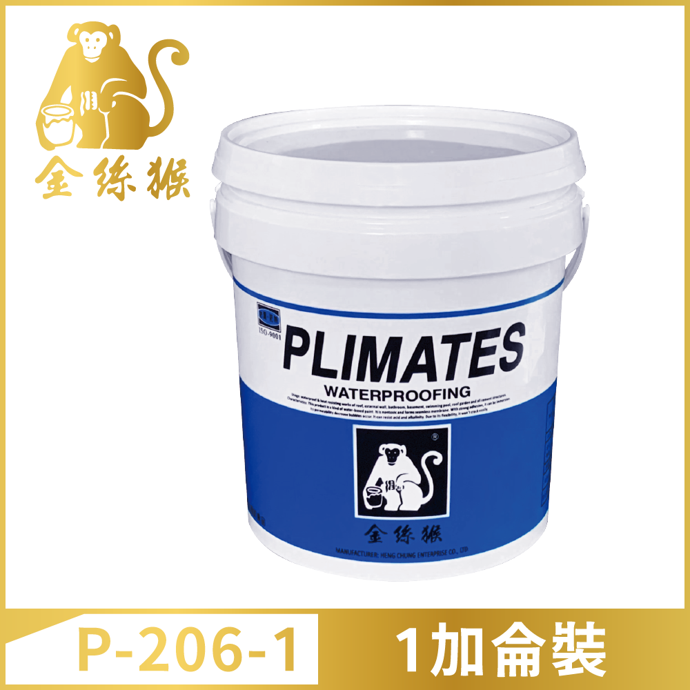 PLIMATES 金絲猴P-116 磁磚專用水性透明漆1加侖裝- PChome 24h購物