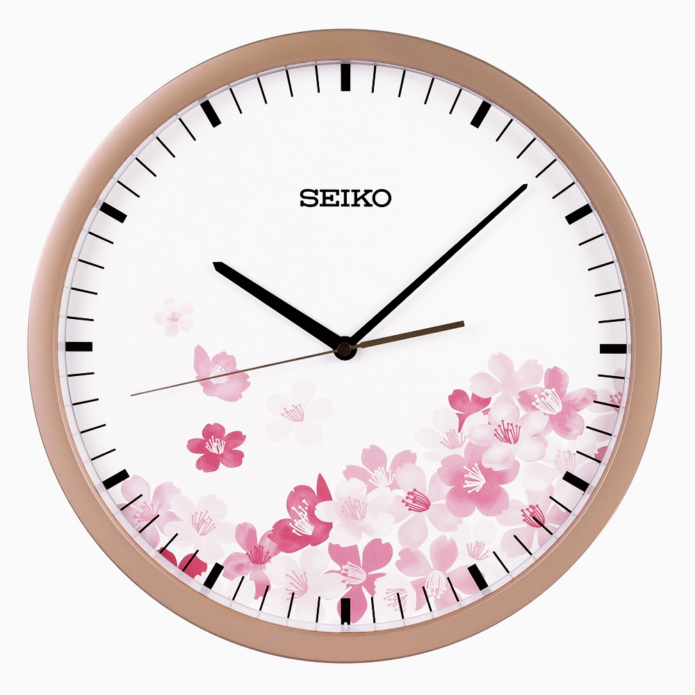 SEIKO 精工指針式時尚掛鐘-黑框QXA563K - PChome 24h購物