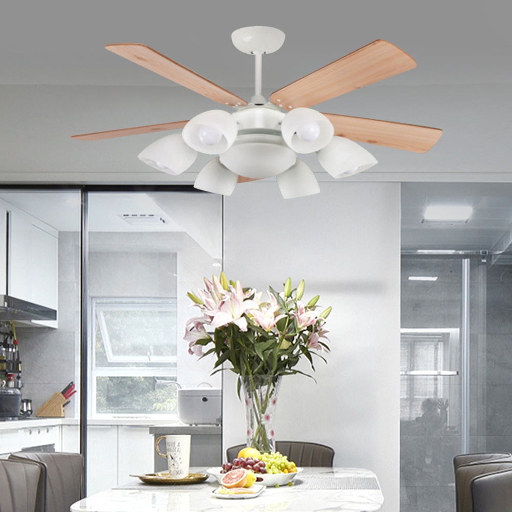 Brass Ceiling Fan With Acrylic Blades Shelly Lighting