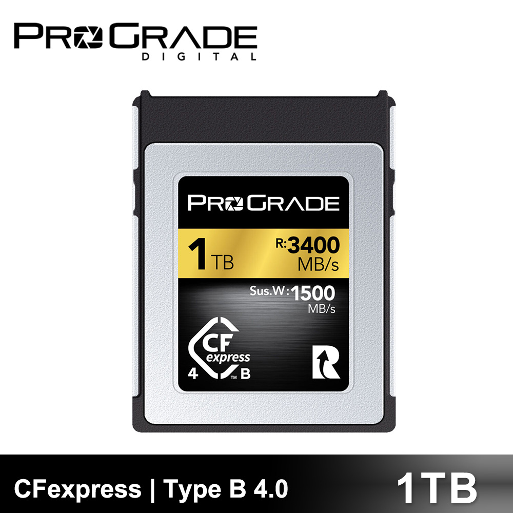 ProGrade Digital CFexpress Type B 4.0 Gold 512GB 記憶卡公司貨