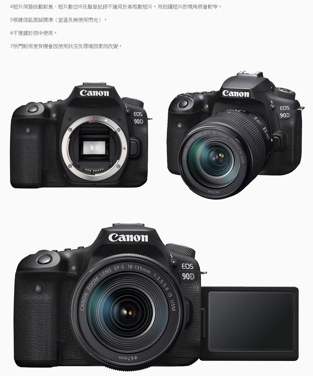 Canon Eos 90d Body 公司貨 Pchome 24h購物