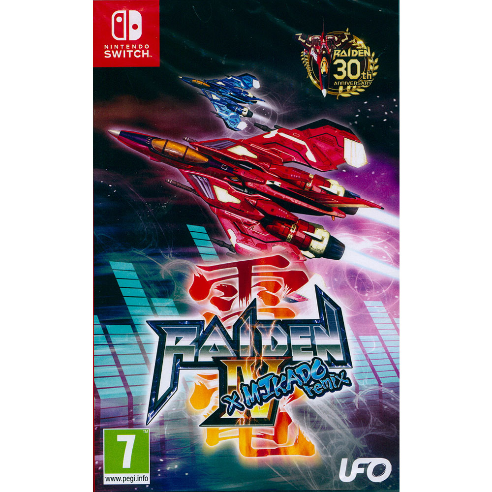 Nintendo Switch - Raiden 30th Anniversary 雷電IV 雷電V switch Raiden IV x MIKADO remix for Nintendo Switch - Nintendo