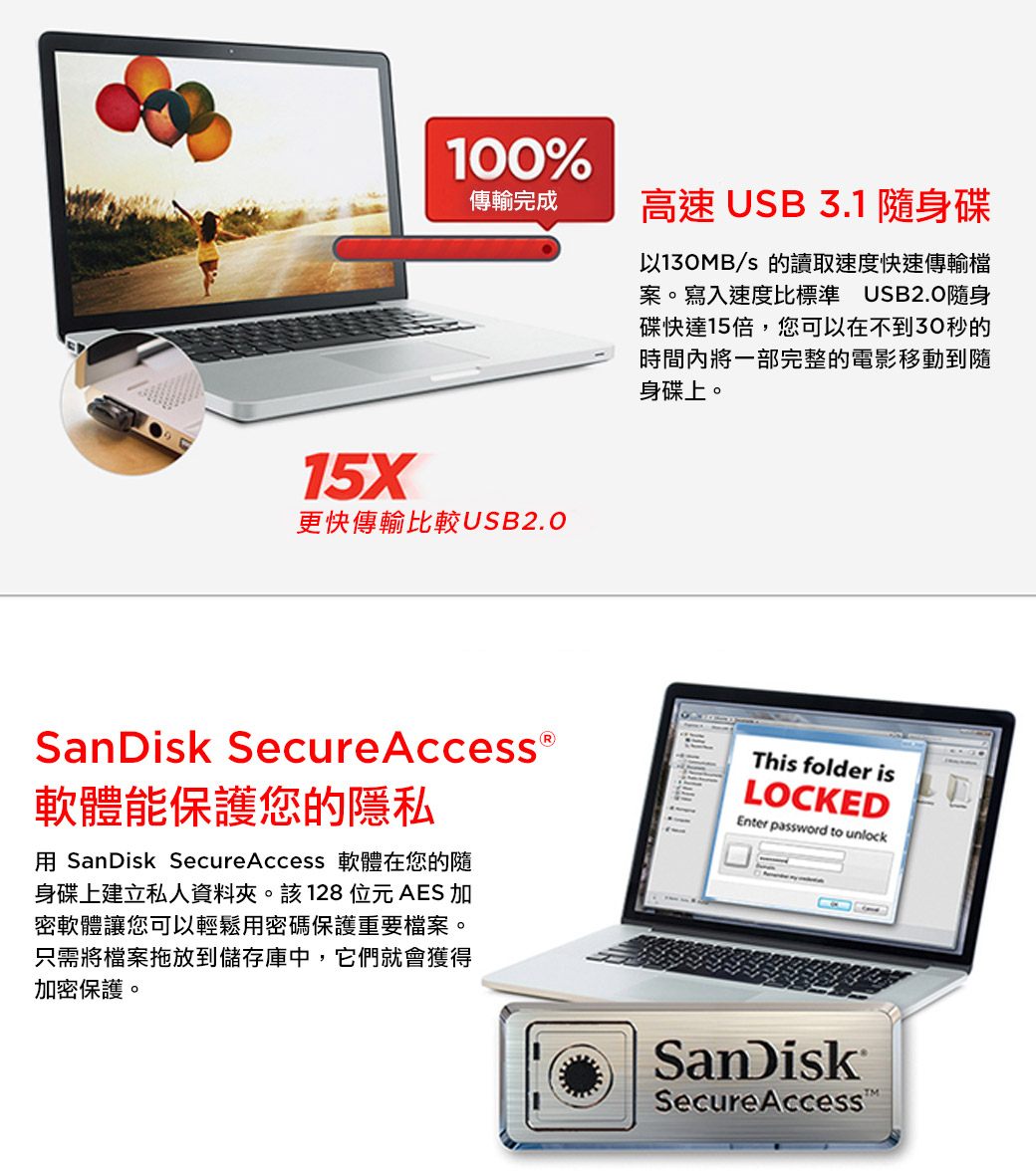 SanDisk Ultra Fit USB 3.1 高速隨身碟(公司貨) 512GB - PChome 24h購物