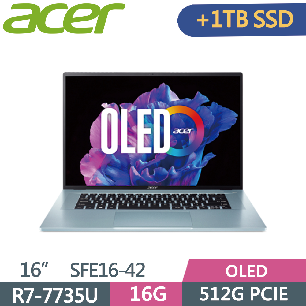 acer Swift Edge 16 立ち回っ SFA-16-41-A76Z/W