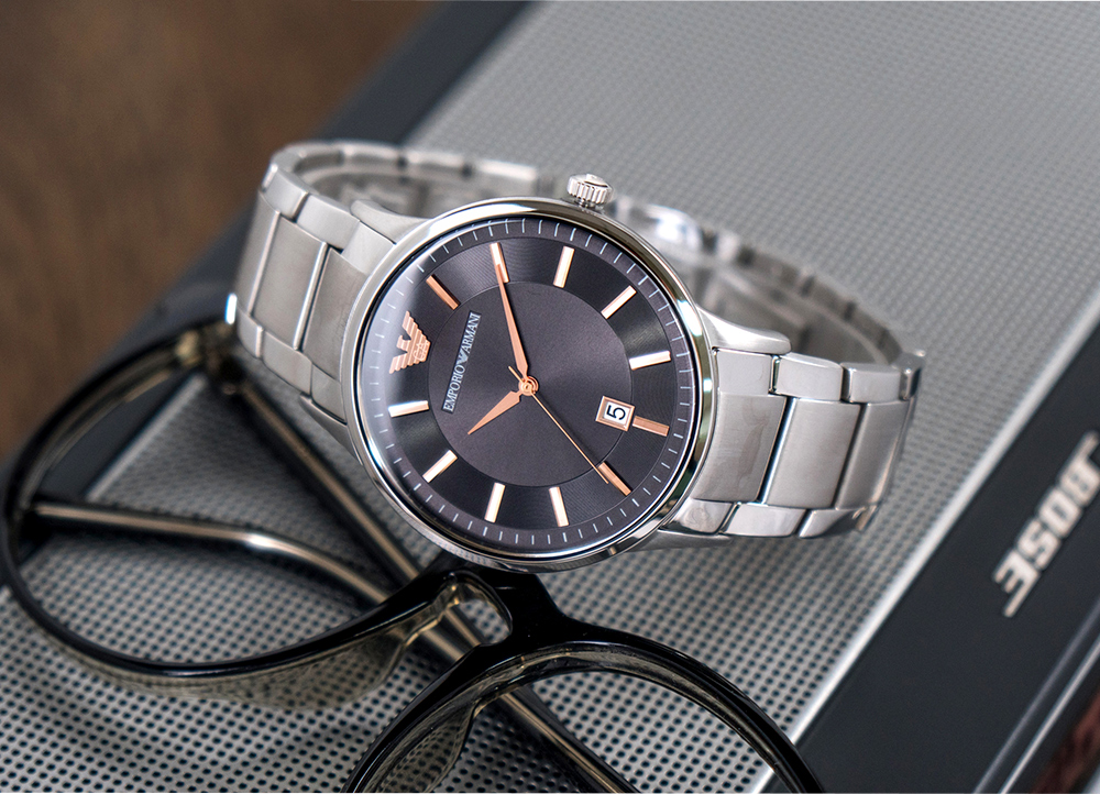 ARMANI】公司貨亞曼尼簡潔魅力個性腕錶(AR11179) - PChome 24h購物