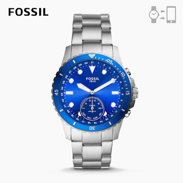 FOSSIL HYBRID SMARTWATCH HR EVERETT Review | The Best Hybrid Watch You Can  Get | Fossil FTW 7055 