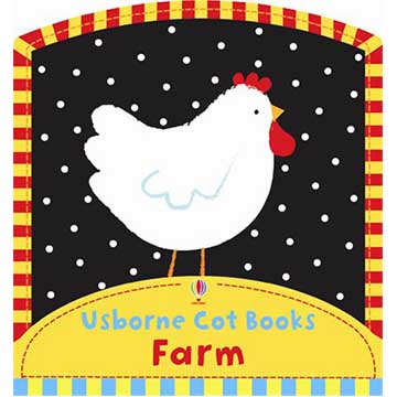 Usborne Cot Books：Farm農場款可愛床圍書(停產)（布書）（外文書）