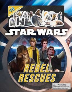 Star Wars Rebel Rescues  星際大戰：反叛軍救援（磁鐵書）（外文書）(精裝)