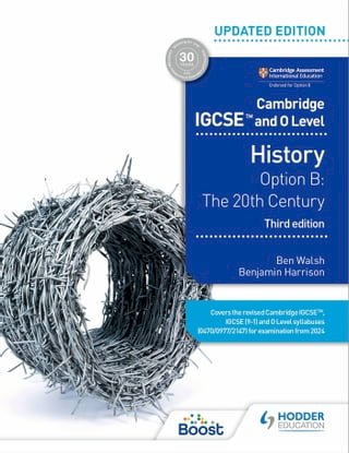 Cambridge IGCSE and O Level History 3rd Edition: Option B: The 20th century(Kobo/電子書)