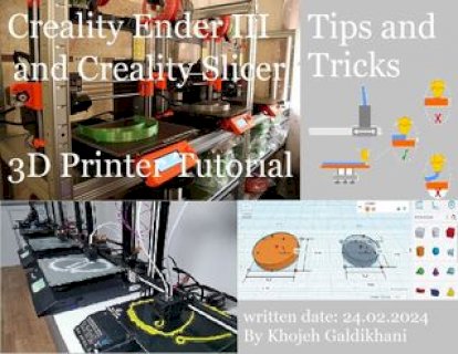 Creality Ender 3 and Creality Slicer Tutorial for 3D printers and tips and tricks.(Kobo/電子書)