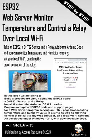 ESP32 Web Server Monitor Temperature and Control a Relay over local Wi-Fi(Kobo/電子書)