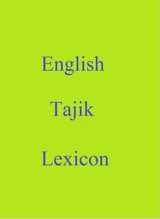 English Tajik Lexicon(Kobo/電子書)