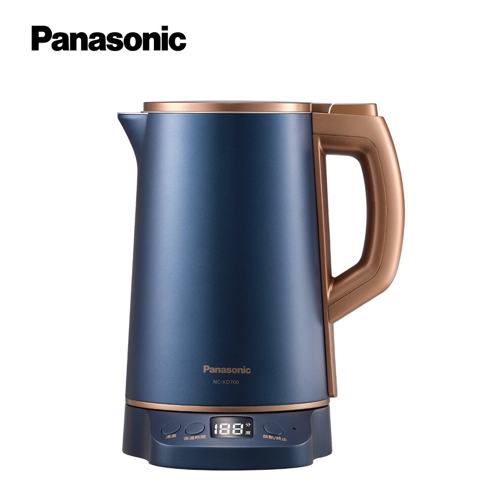 Panasonic 國際牌1.5L溫控型防燙不鏽鋼快煮壺(NC-KD700) - PChome 24h購物