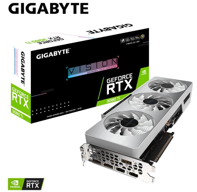 技嘉 GeForce RTX™ 3080 Ti VISION OC 12G 顯示卡+Z590 AORUS ELITE+850W