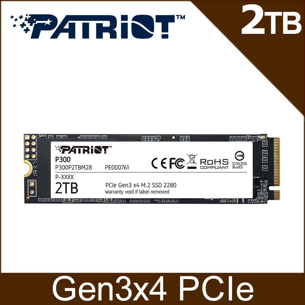 1tb Patriot P300 512 Gb Disco Duro P300 1tb 256gb Patriot P300