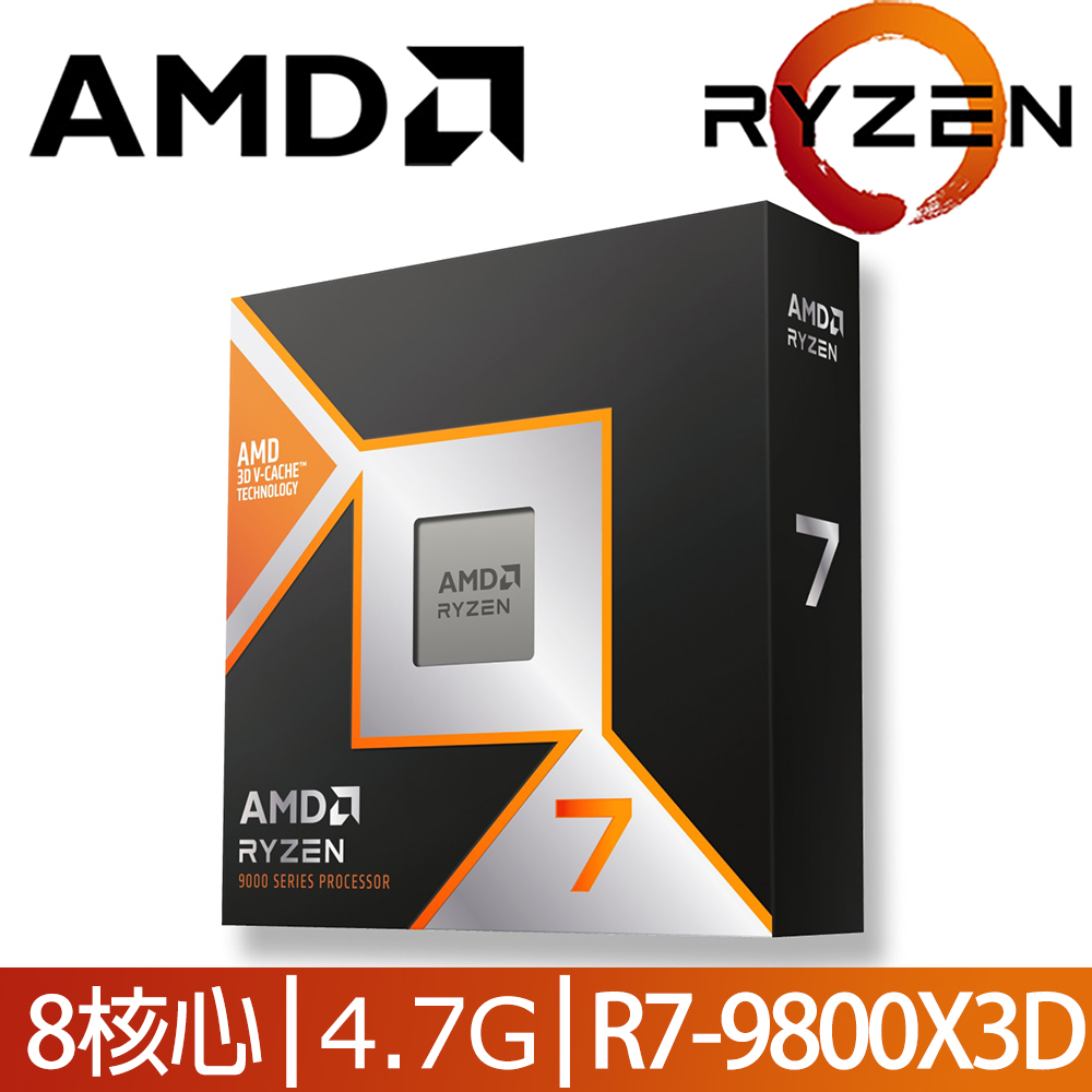 AMD 超微Ryzen 9-9900X 4.4GHz 12核心中央處理器- PChome 24h購物