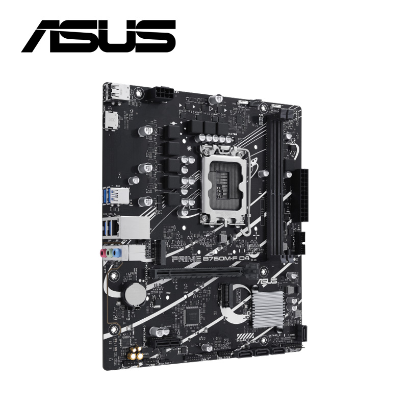 ASUS 華碩PRIME B760M-K D4-CSM 主機板- PChome 24h購物