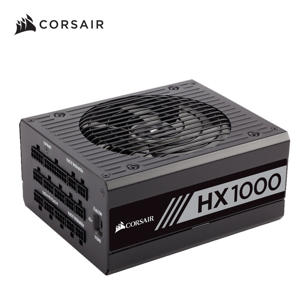 Corsair海盜船 HX系列HX1000/80 Plus 白金/全模組/1000W/10年保