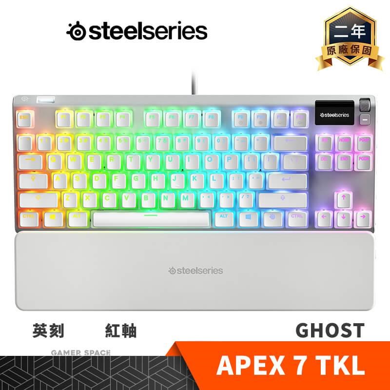 オンライン超高品質 steel series APEX7 TKL 青軸 スマホ/家電/カメラ