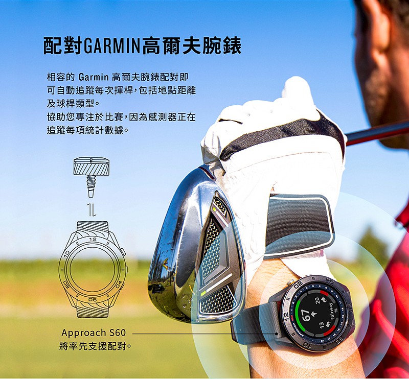 GARMIN Approach CT10 揮桿追蹤系統(入門套組) - PChome 24h購物