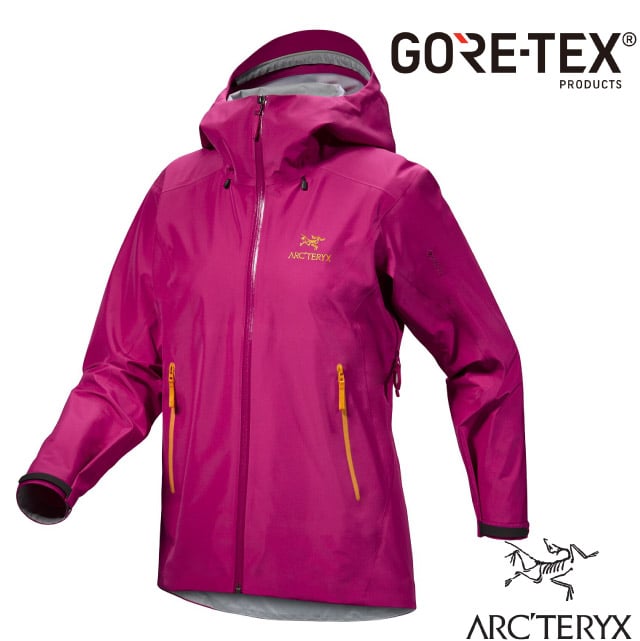 ARCTERYX 始祖鳥】女Beta LT Gore-Tex 防水透氣連帽外套(僅350g)輕薄耐 