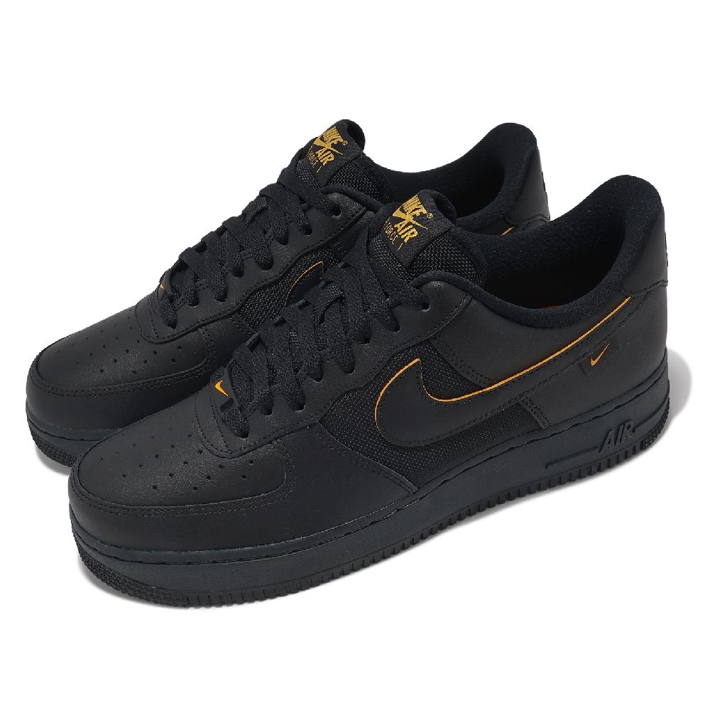 Nike 耐吉休閒鞋Air Force 1 07 PRM 男鞋黑綠萬聖節AF1 Halloween 