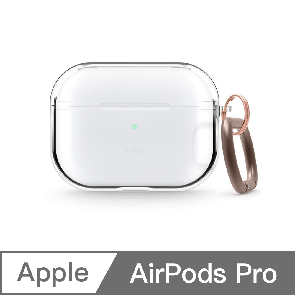 elago AirPods PRO 透明矽膠保護套 透明色