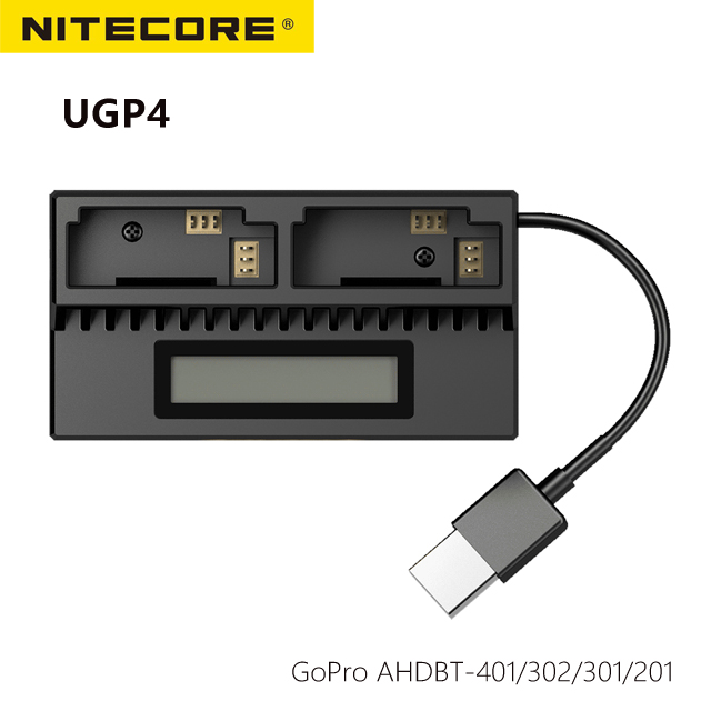 Nitecore USN4 PRO USB-Ladegerät für Sony NP-FZ100 Akku, 2fach Ladegerät