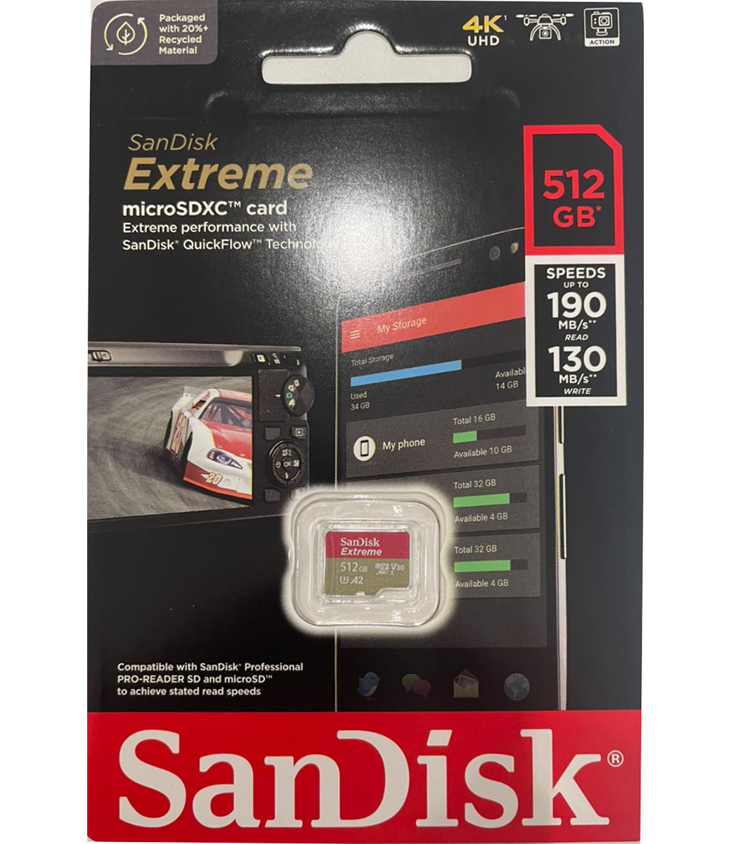 160MB/s Extreme 送料無料 マイクロSDXC SanDisk 512GB SDSQXA1-512G-GN6MN - us.edu.cv